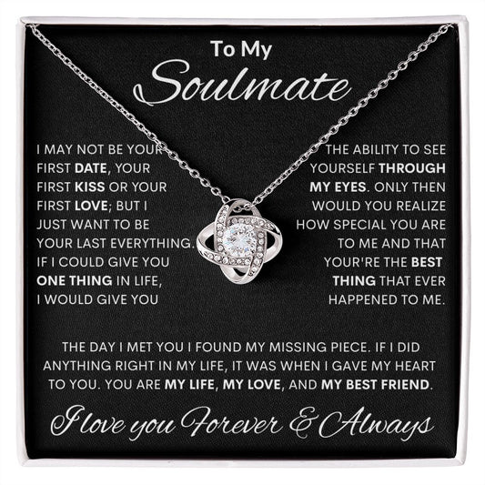 Soulmate-Love Knot Necklace