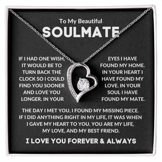 Beautiful Soulmate-Forever Love Necklace